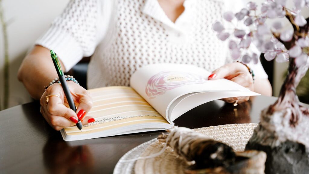 Meena journaling